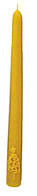 Свічка проста з ялинкою (22,5см)
