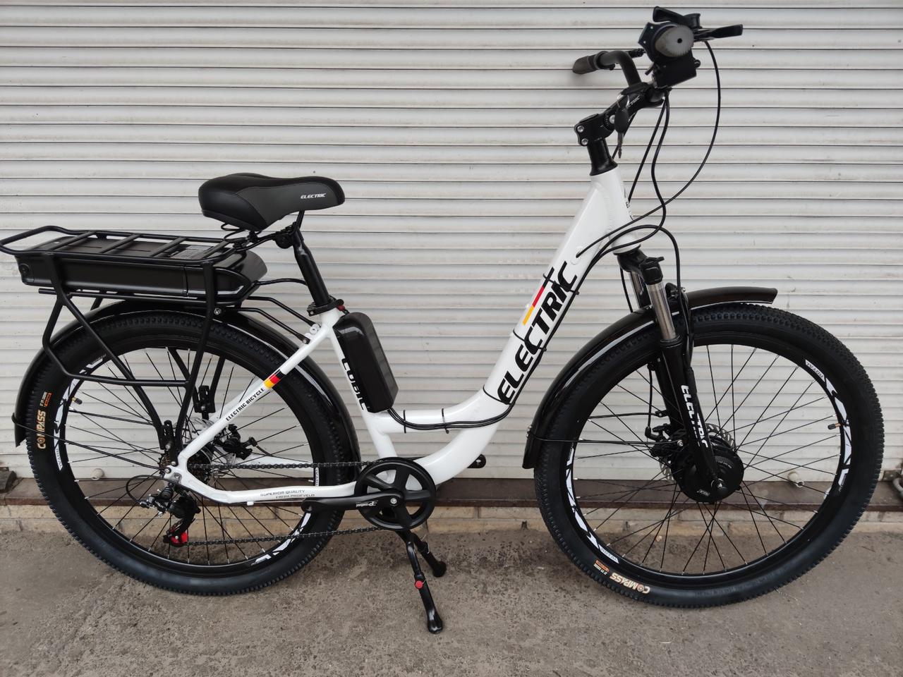 Комфортний Електровелосипед "Electric 27,5R" 450 W 54V 10.4AH "White"