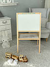Дитячий мольберт-пенал із полицею, фото 3