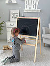 Дитячий мольберт-пенал із полицею, фото 8