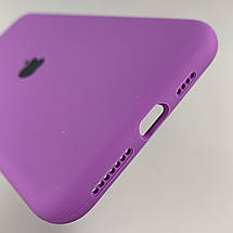 Чохол для Apple iPhone 11 Pro Max матовий кейс із закритою камерою чохол на айфон 11 про макс фіолетовий o5h, фото 4