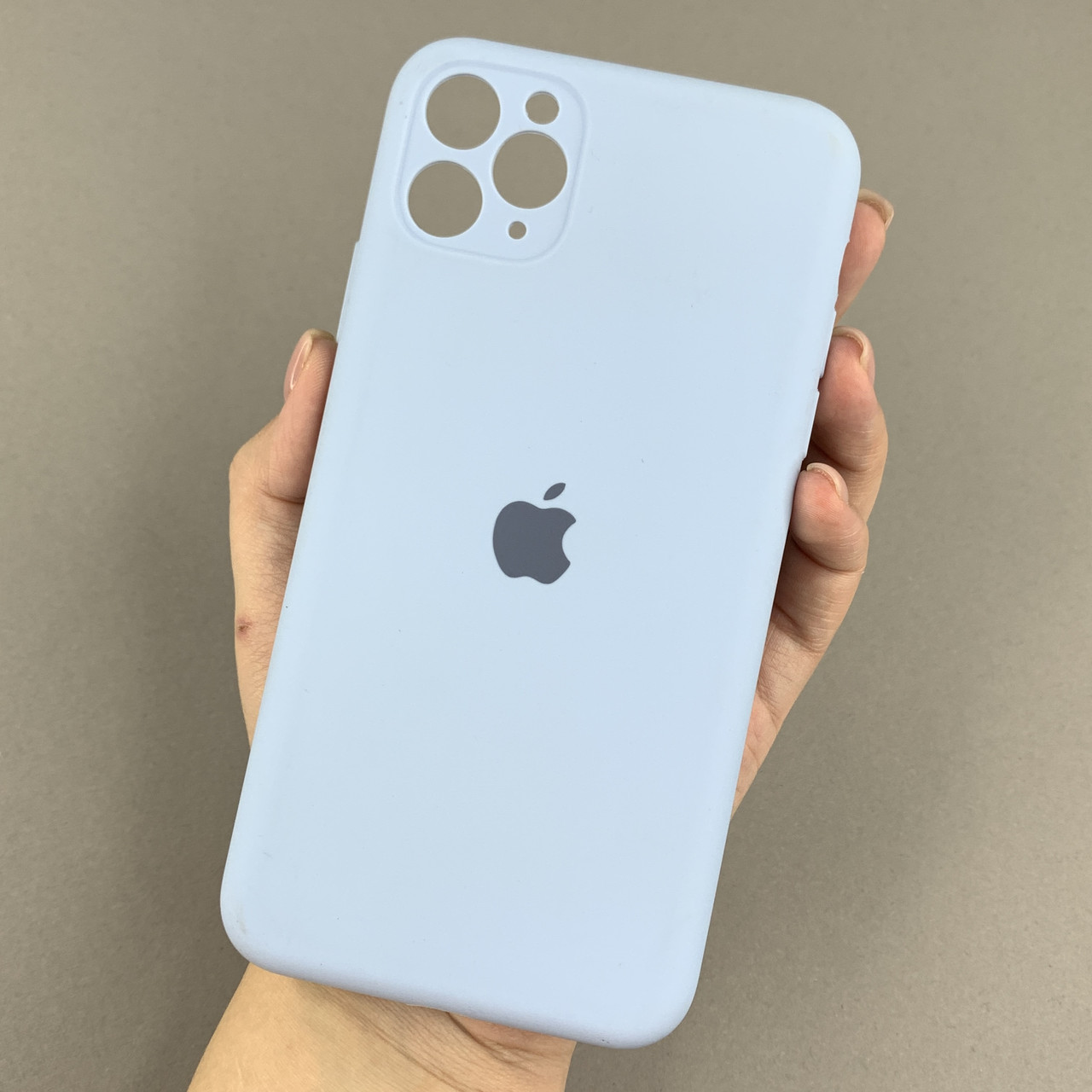 Чохол для Apple iPhone 11 Pro Max матовий кейс із закритою камерою чохол на айфон 11 про макс блакитний o5h