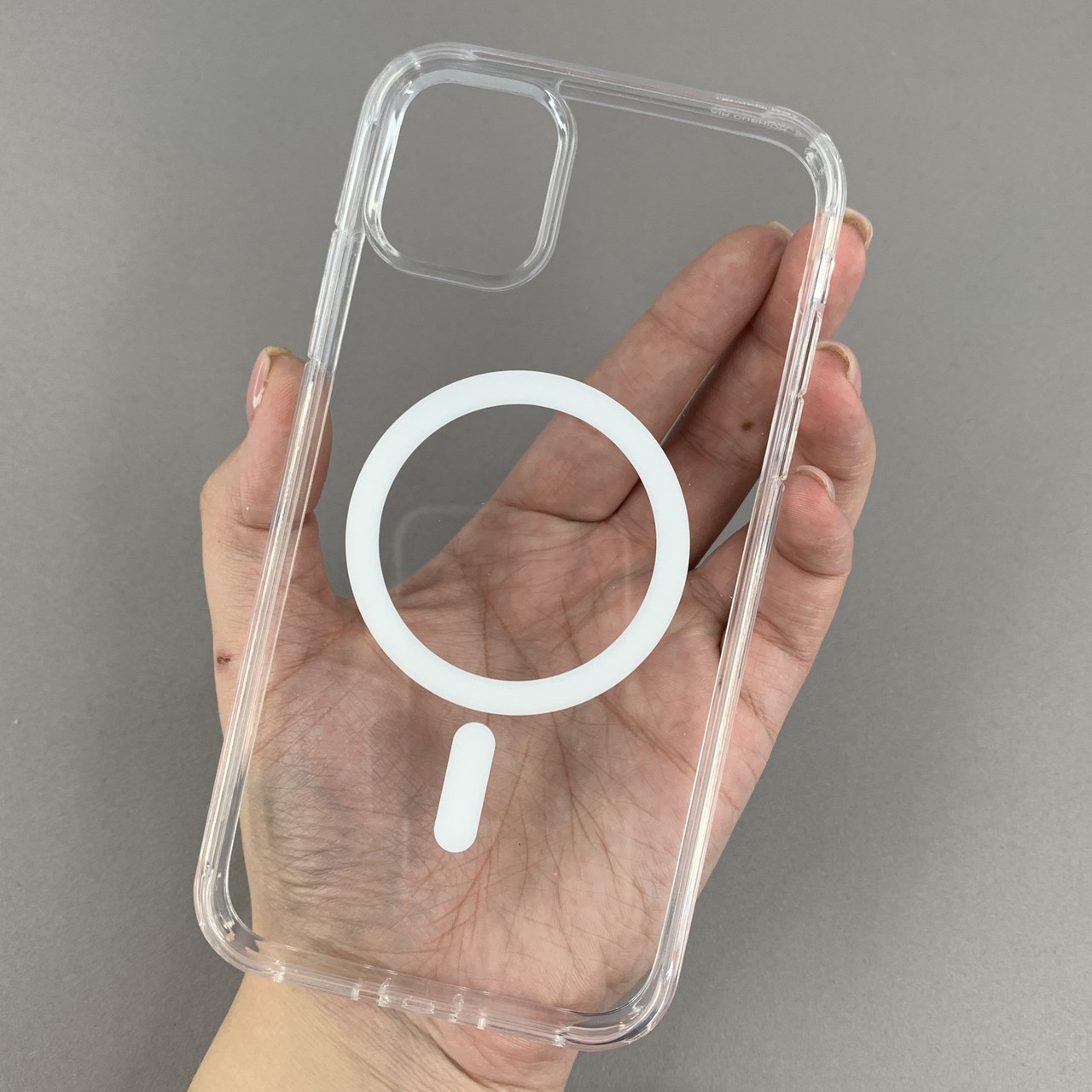 Чохол для Apple iPhone 11 чохол Spigen з MagSafe на телефон айфон 11 прозорий