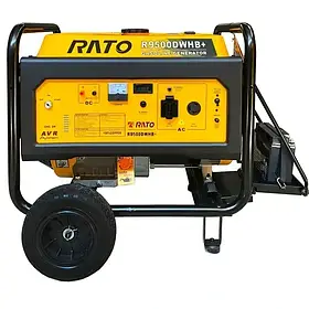 Генератор бензин RATO 6.5кВт ел.стартер МІДЬ AVR R9500DWHB+