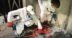 Зупинка води, капілярного підсосу. Гідроізоляція фундаментів, підвалів, паркінгів