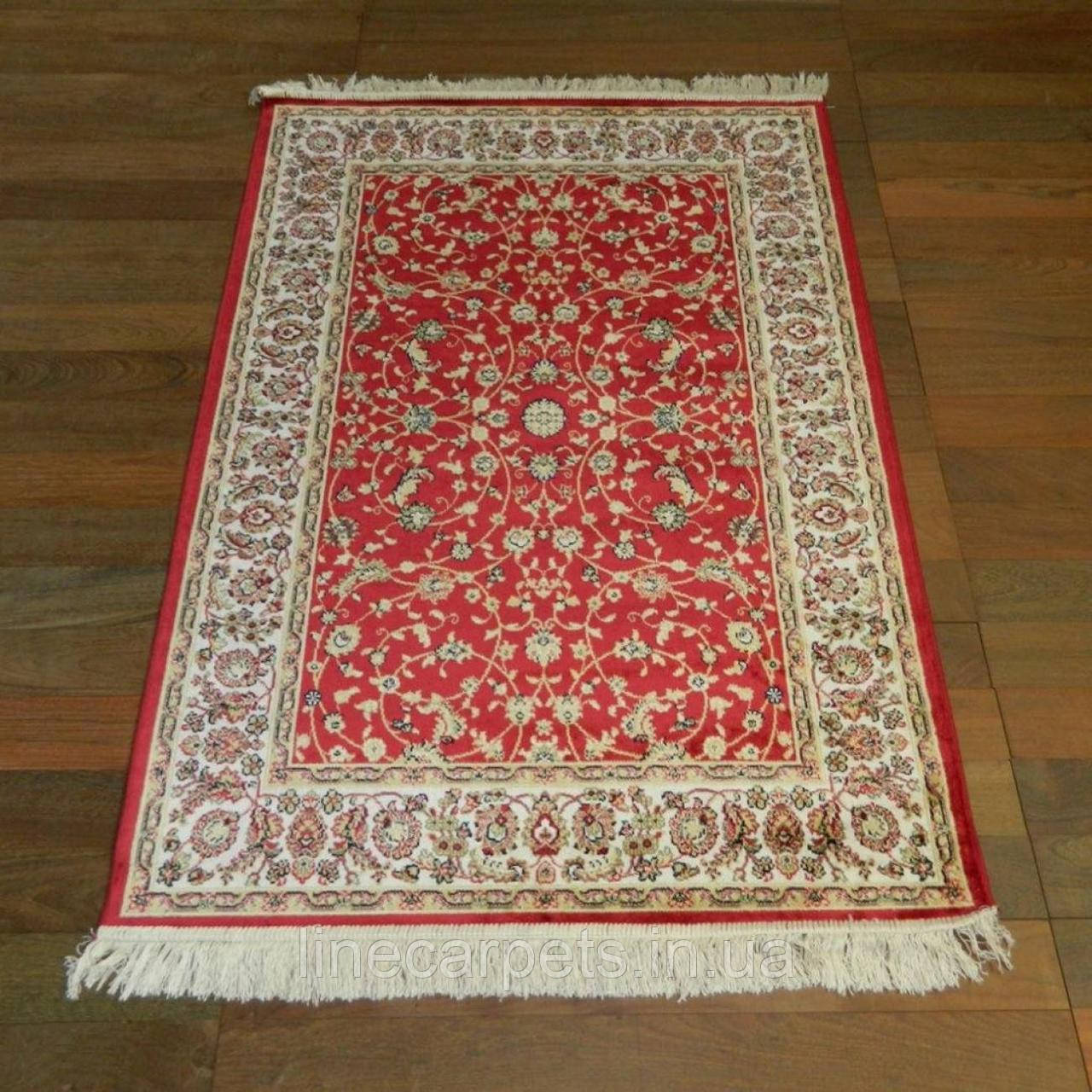 Классичний червоний килим з віскози Astoria 7003-01c red, фото 1