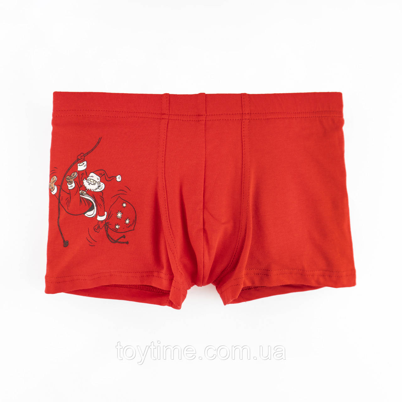 Труси-боксери для хлопчика з принтом Santa, фото 1