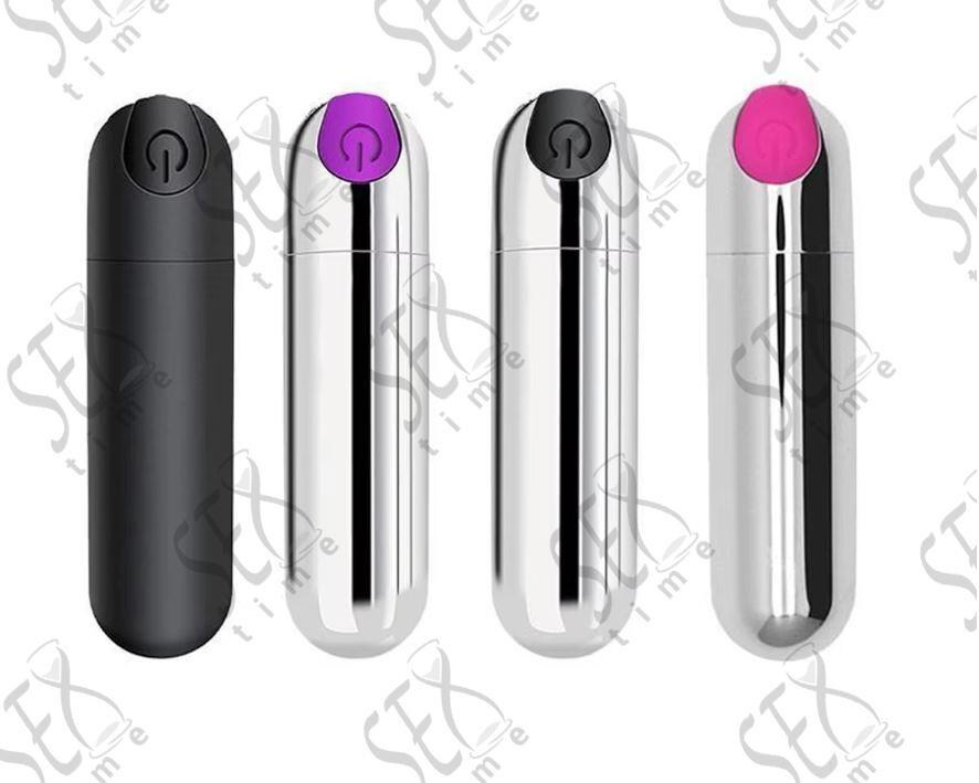 Потужна вібропуля з акумулятором і режимами вібрації, фото 1