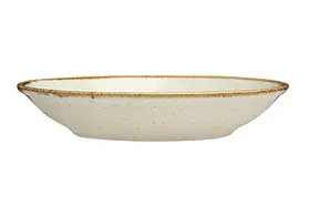 Тарілка глибока порцелянова Beige 210 мм Porland 197621/B