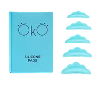 Oko Набор валиков для ламинирования ресниц, 5 пар (S, M, M1, M2, L)