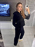 Костюм жіночий двосторонній фліс кофта та штани 42-44 46-48 50-52, фото 6