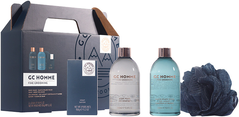 Набір для тіла чоловічий Full Body Cleanse GCH 2025 The luxury bathing, (250 мл/250 мл/150г)