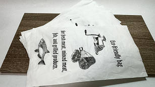 Паперова упаковка для сирого м'яса, фаршу та заморожених продуктів