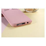 Силіконовий чохол для Samsung Galaxy S8 Plus - 3D Cat (Кіт з вусами), Рожевий, фото 7