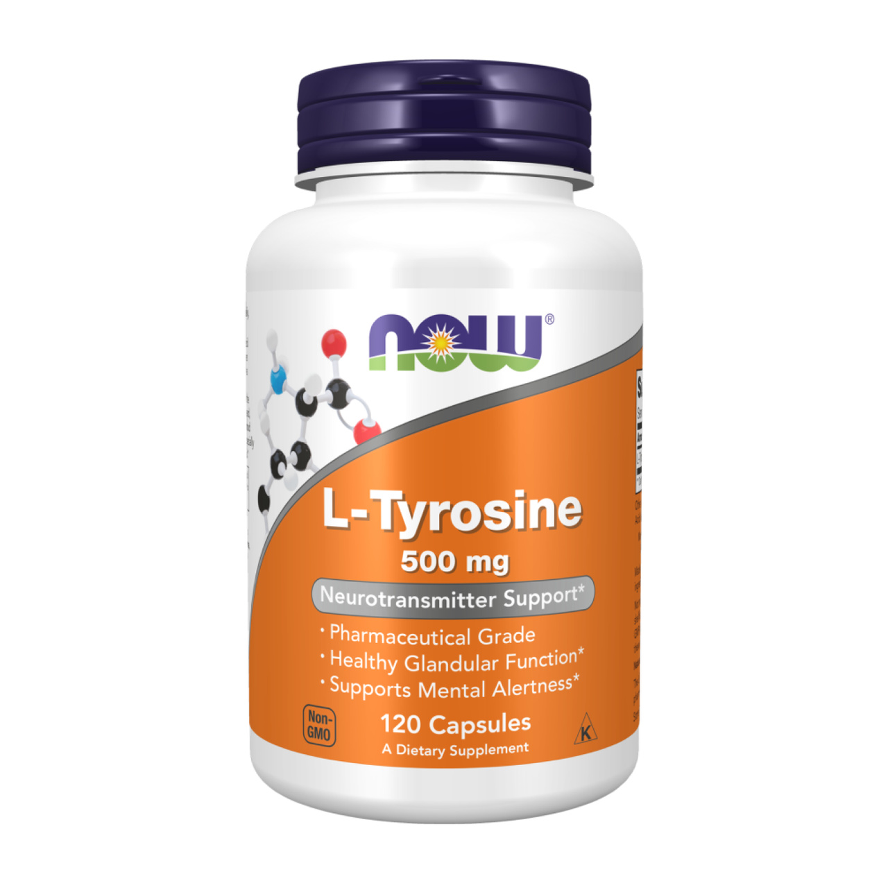 Л-Тирозин Now Foods L-Tyrosine 500 мг 120 капсул