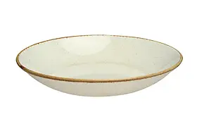 Тарілка глибока порцелянова Beige 260 мм Porland 197626/B