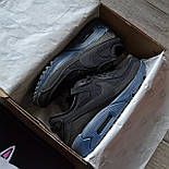 Кросівки чоловічі Nike Air Max Terrascape 90 'Triple Black' чорні. Живе фото, фото 2