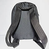 Рюкзак дитячий яскравий принт лев у вишиванці, фото 2