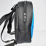 Рюкзак дитячий яскравий принт кіт у вишиванці, фото 3