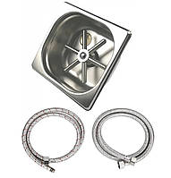 Рінзер барний Quick Rinse Steel 16 на 17 см. Металік