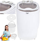 Пральна машина туристична, на дачу Adler AD 8055 (580 Вт, прання до 3 кг, віджим до 1 кг), фото 5