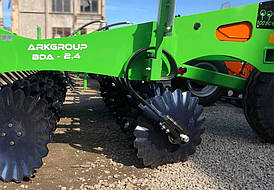 Борона дискова причіпна БДА-2,4ПЦ-ТК