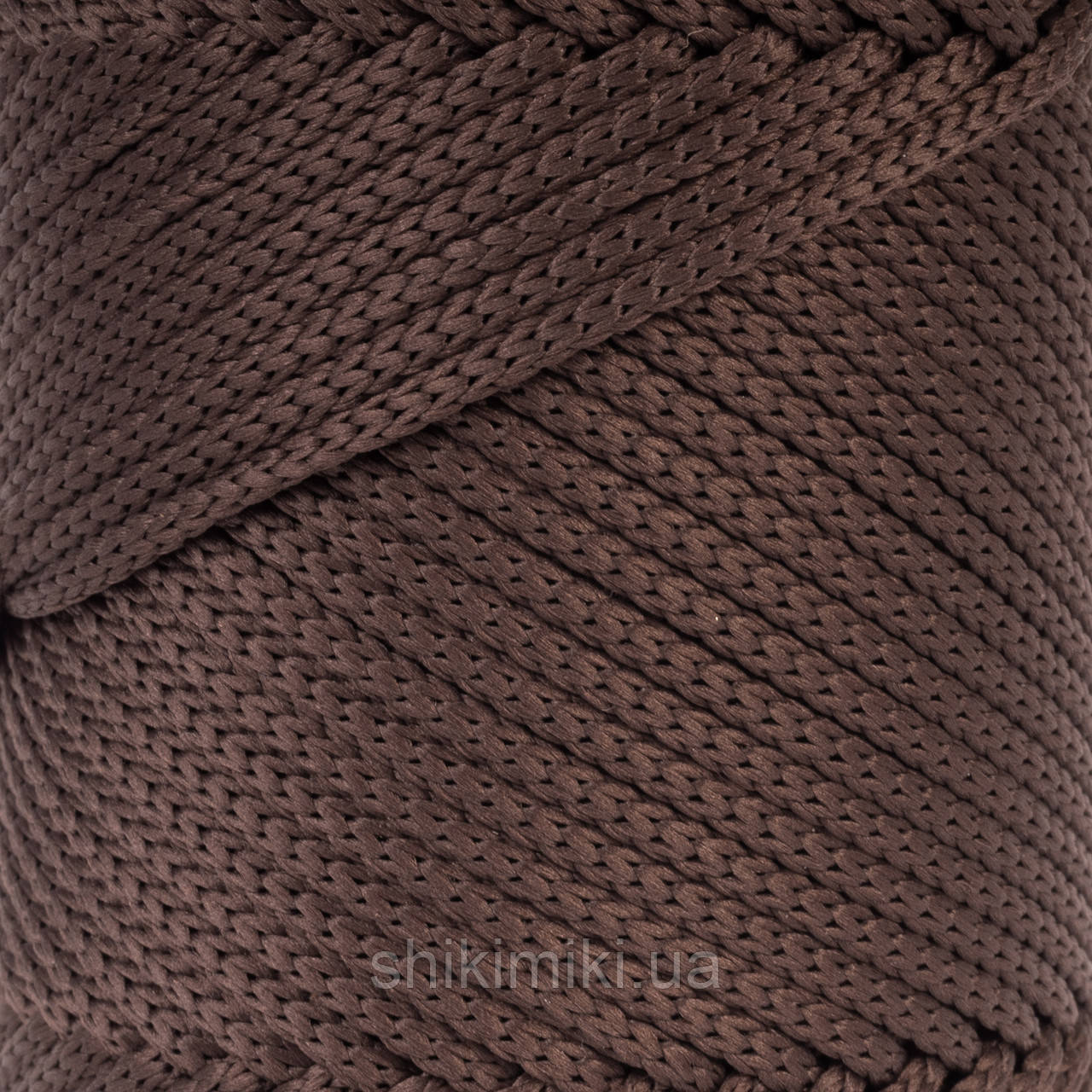 Шнур поліефірний Matte Macrame 3 mm, колір Каштановий (2.0), фото 1