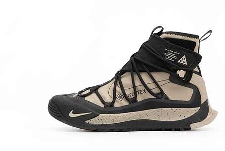 Чоловічі зимові кросівки з хутром Nike ACG Air Terra Antarktik Gore-tex Beige бежеві водонепроникні, фото 1