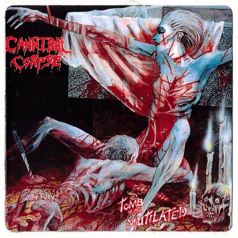 Магніт Cannibal Corpse “Tomb Of The Mutilated”, фото 1