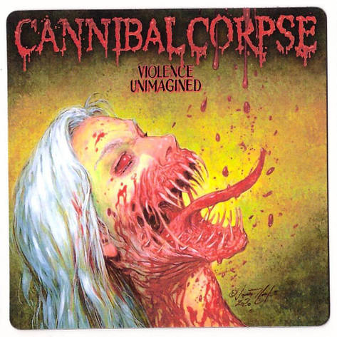 Магніт Cannibal Corpse “Violence Unimagined”, фото 1