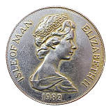 Острів Мен 1 крона, 1982 Чемпіонат світу з футболу 1982, Іспанія - герби, фото 2