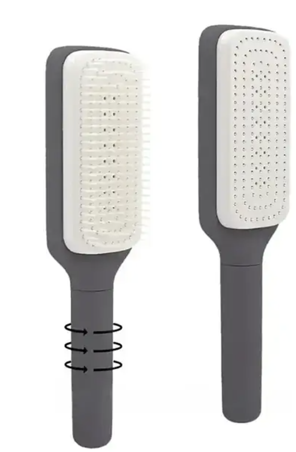 Гребінець масажний Hair straightener з функцією самоочищення