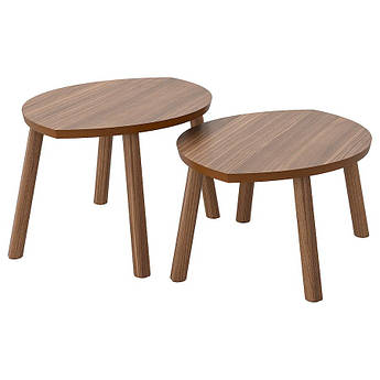 Набір столиків IKEA STOCKHOLM 2 предмети Дерев'яні 102.397.13