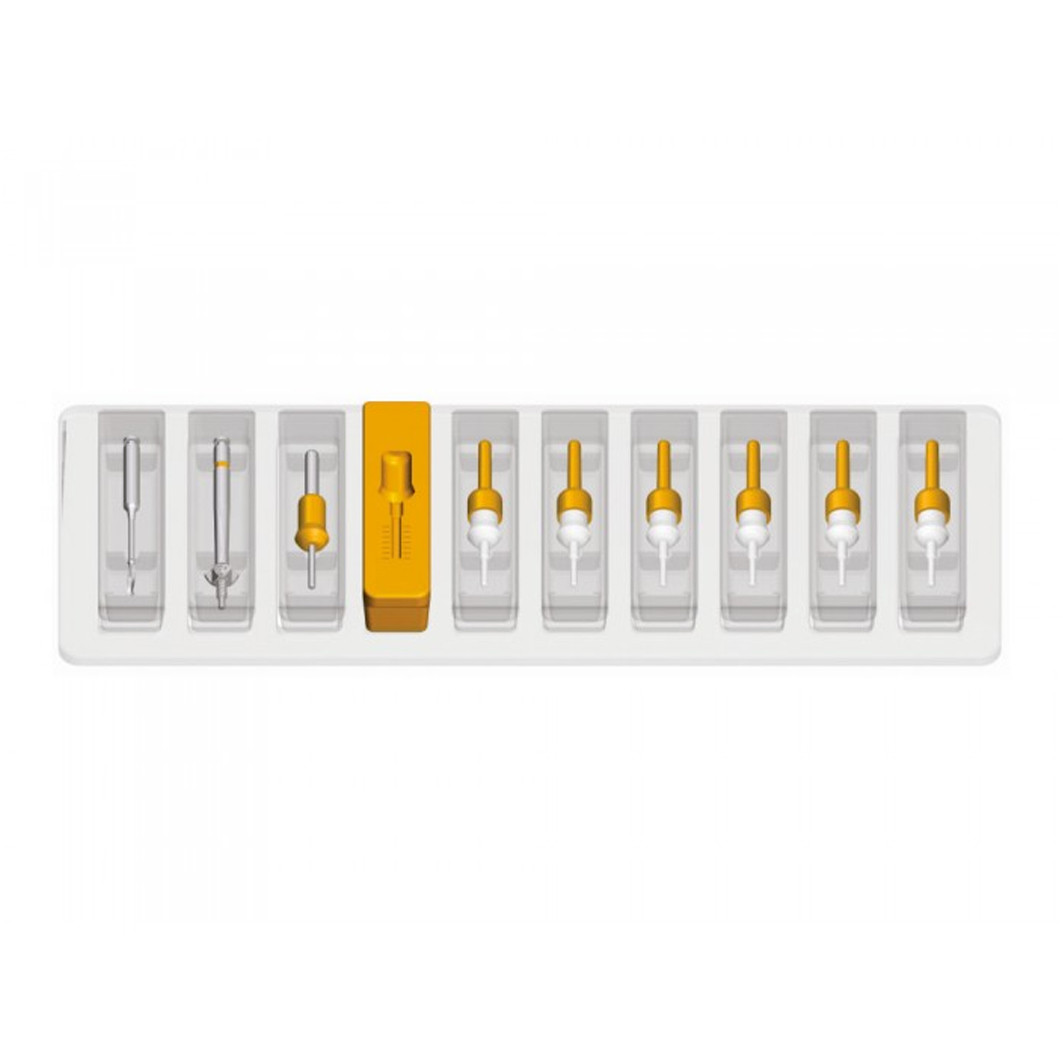 Штифти скловолоконні FiberSite Starter Kit (ФайберСайт) № MK5, 6шт + 2 розгортки