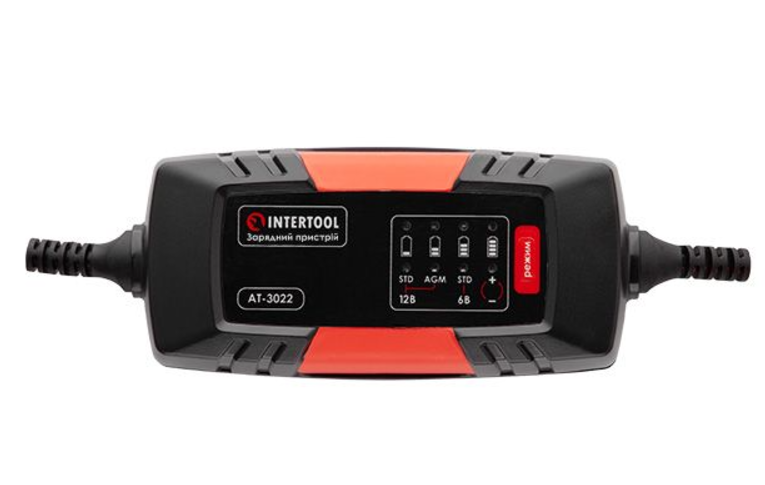 Зарядний пристрій INTERTOOL AT-3022 6/12 В