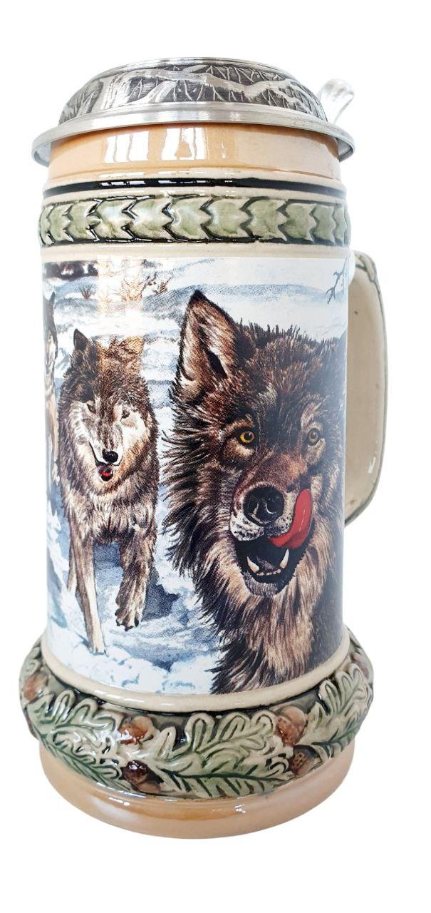 Кухоль для пива Artina Вовки. Вдале полювання (h-19,5 см, 500 мл), фото 1