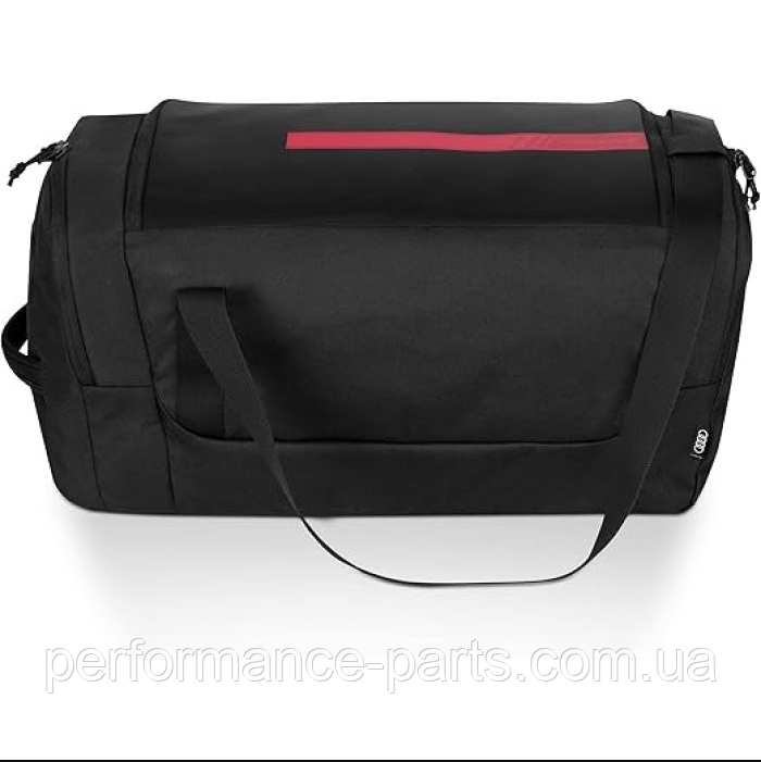 Оригінальна спортивна сумка Audi, колір чорний, фото 1