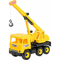 Спецтехніка Tigres Авто "Middle truck" кран (жовтий) в коробці (39491) f