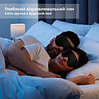 Маска для сну Supretto анатомічна 3D та беруші в комплекті (9076), фото 2