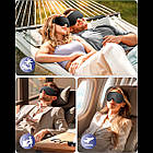 Маска для сну Supretto анатомічна 3D та беруші в комплекті (9076), фото 10