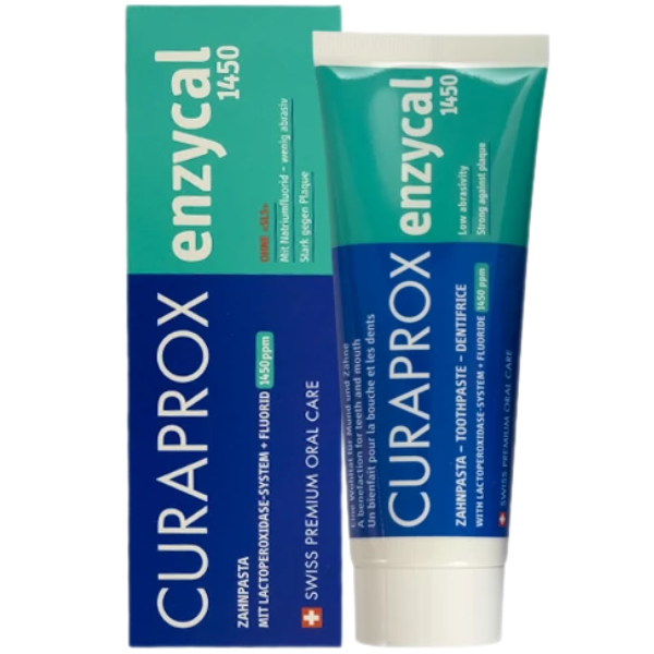 Зубна паста Curaprox Enzycal (1450 ppm) (75 мл.)