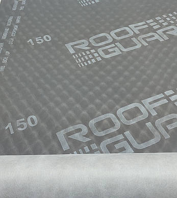 Мембрана 150 (75 м2-рулон) RoofGuard DIFFUSION гідроізоляційна, супердифузійна тришарова Так, фото 2