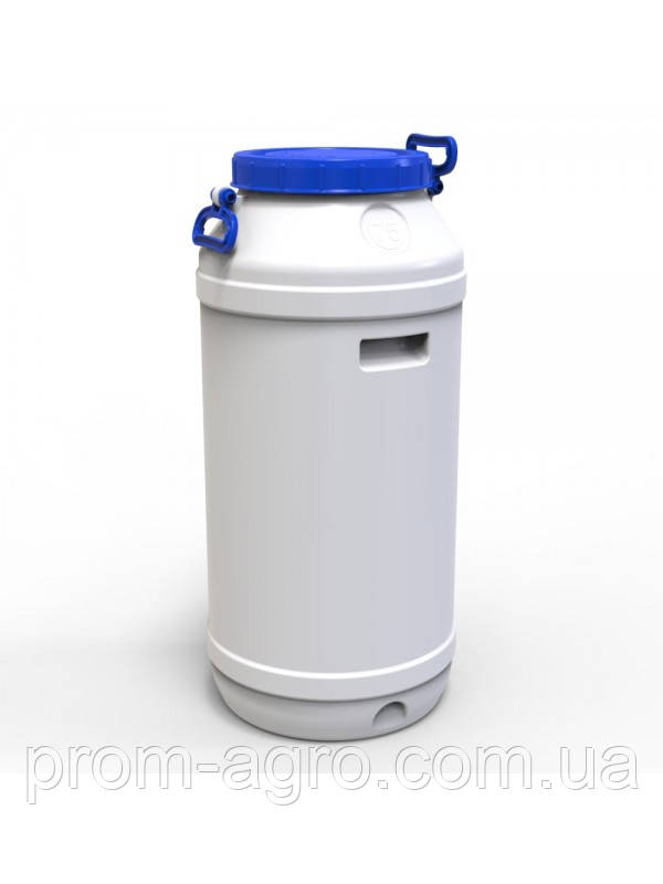 Бідон Євро Пласт 75л пластиковий технічний білий Так