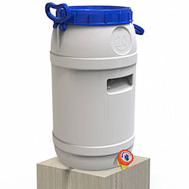 Бідон Євро Пласт 20л ручки харчовий з  вентильним краном Так