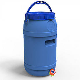 Двошаровий Бідон Літолан 20л харчовий з  вентильним краном та дужкою 100% захист від УФ Так