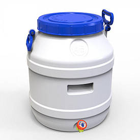 Бідон Євро Пласт 45 л харчовий з  вентильним краном Так