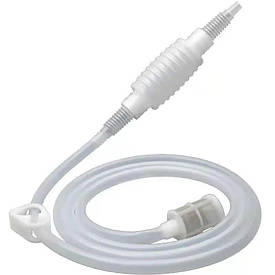 Шланг-груша насос для харчовий рідин, вина ручний гумовий 1,4 м з фільтром Так