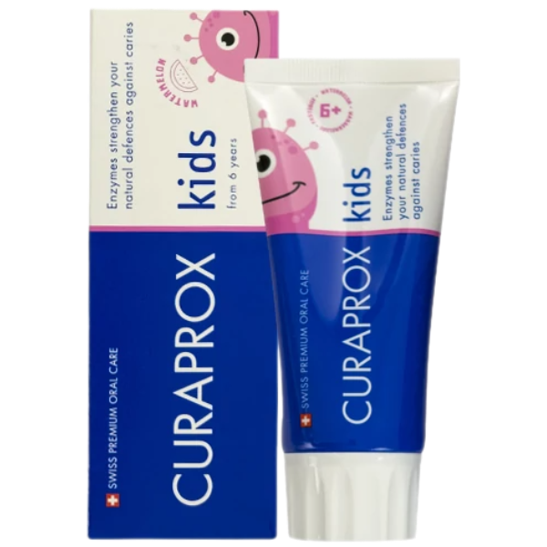 Зубна паста Curaprox Kids Кавун (1450 ppm) (60 мл.)