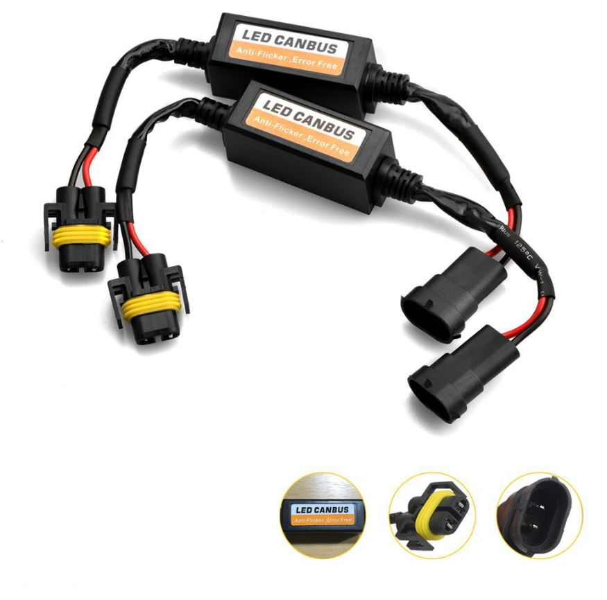 Блоки Canbus Anti Flicker обманка H11 H8 H9 H16 для LED автоламп Комплект 2 шт