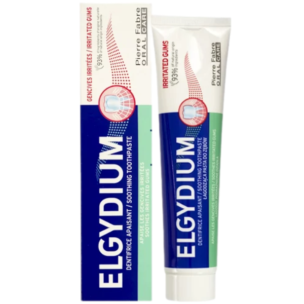Зубна паста Elgydium For Irritated Deses для подразнених ясен (75 мл.)